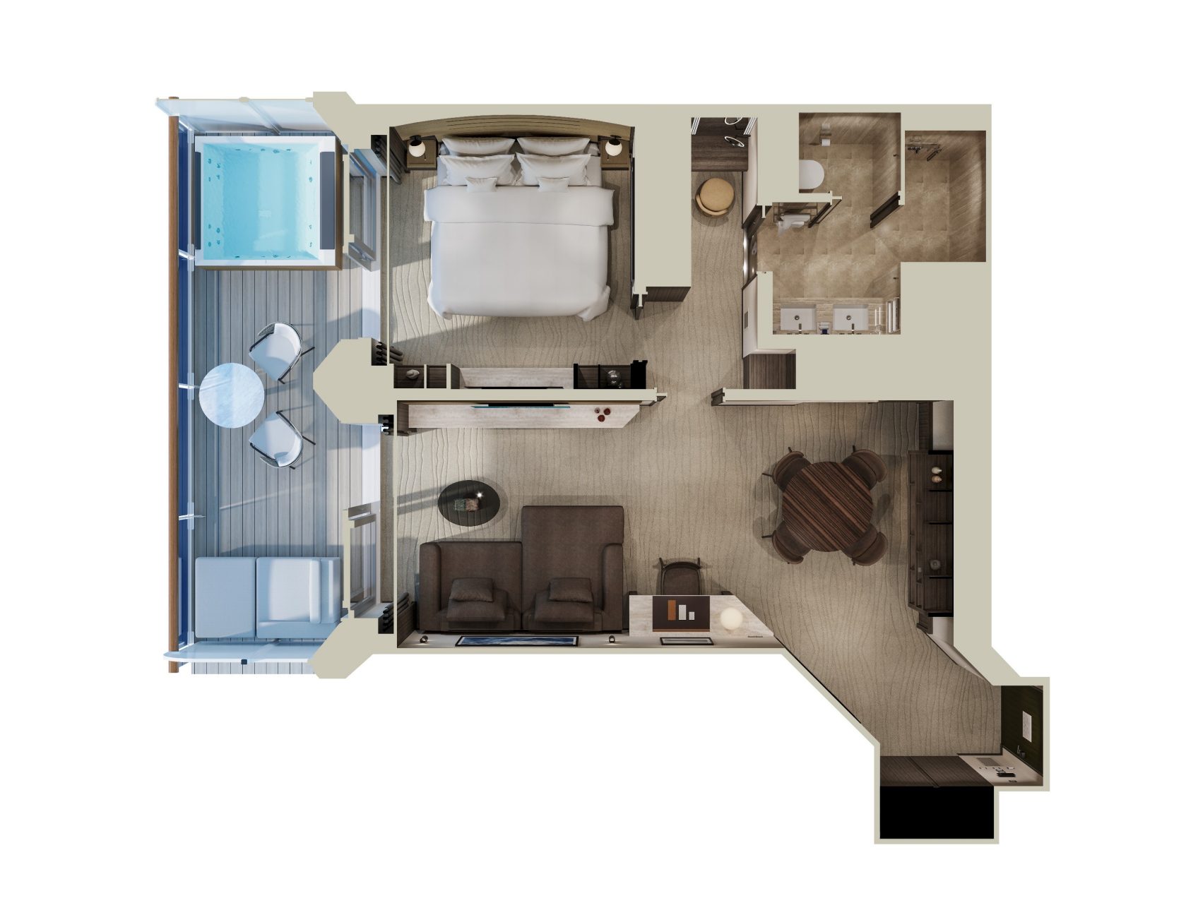 Cove Residence with Whirpool