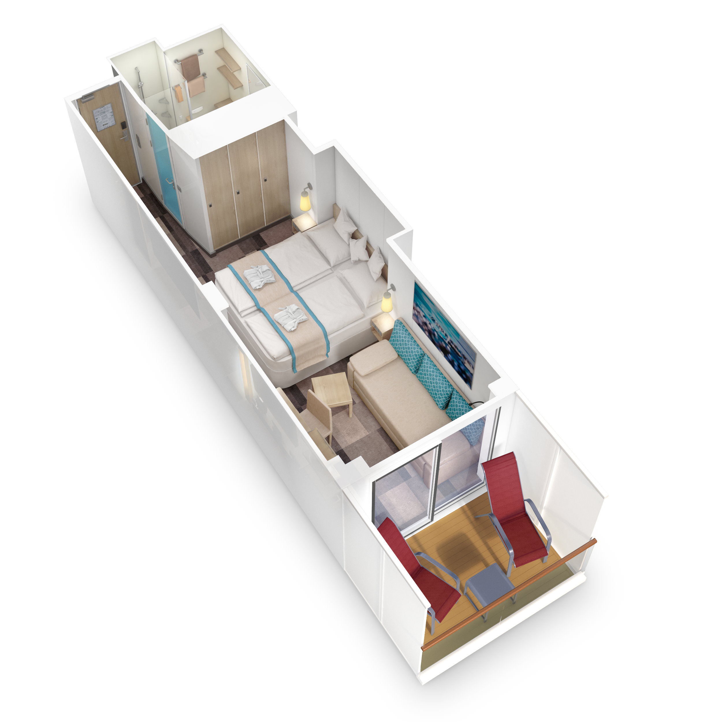 Guarantee Veranda cabin