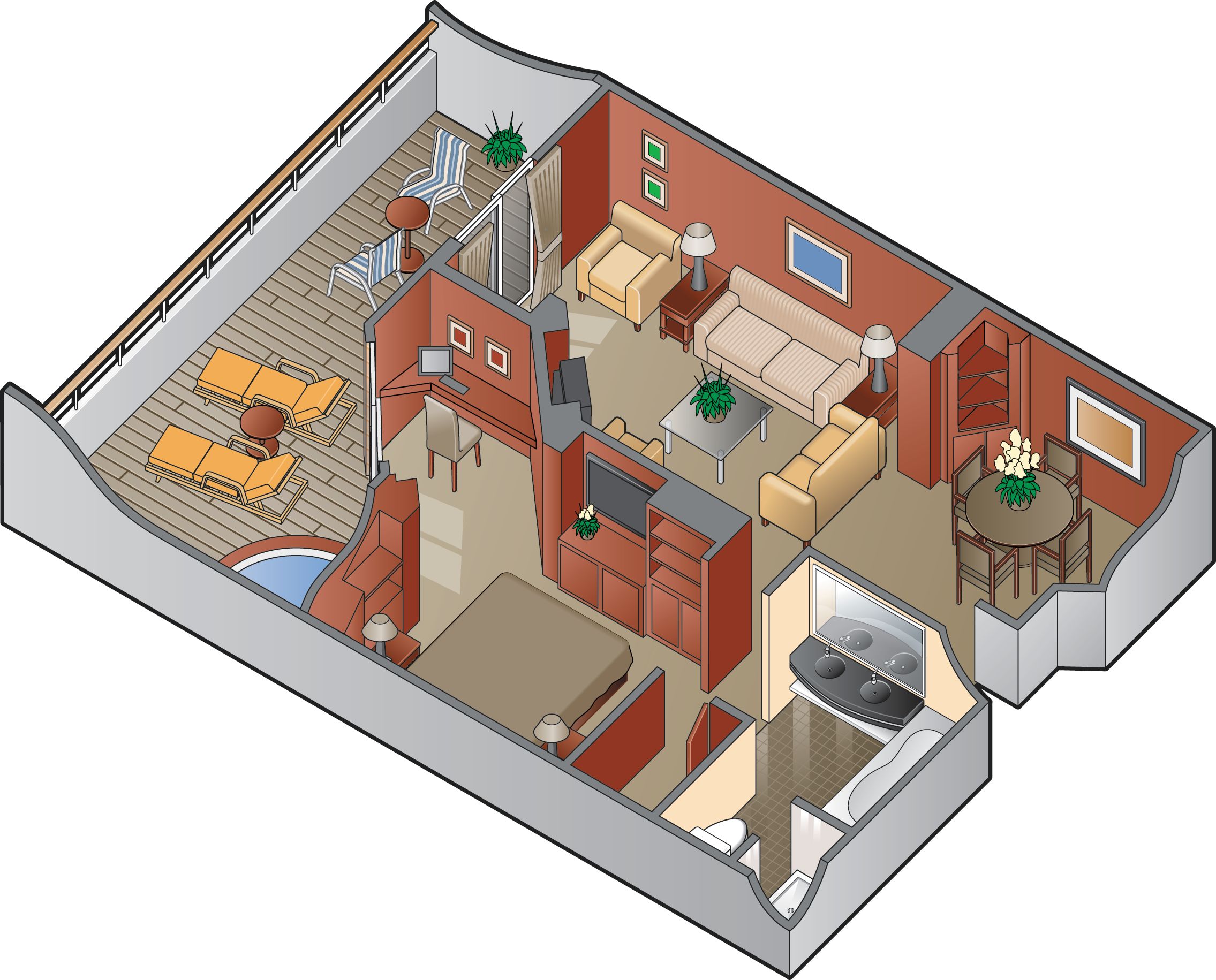Deck Penthouse