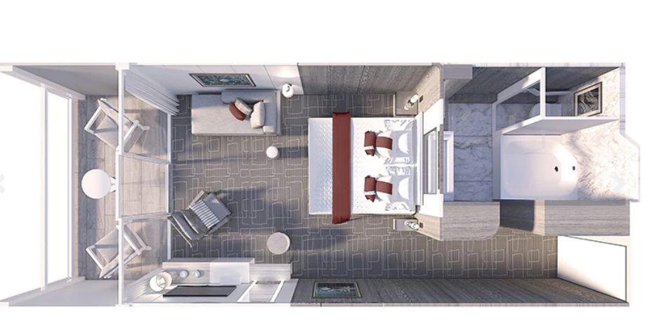 Barrierefreie Suite