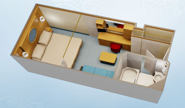 Cabine intérieure garantie