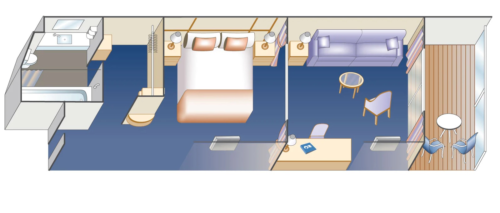 Mini-Suite avec balcon