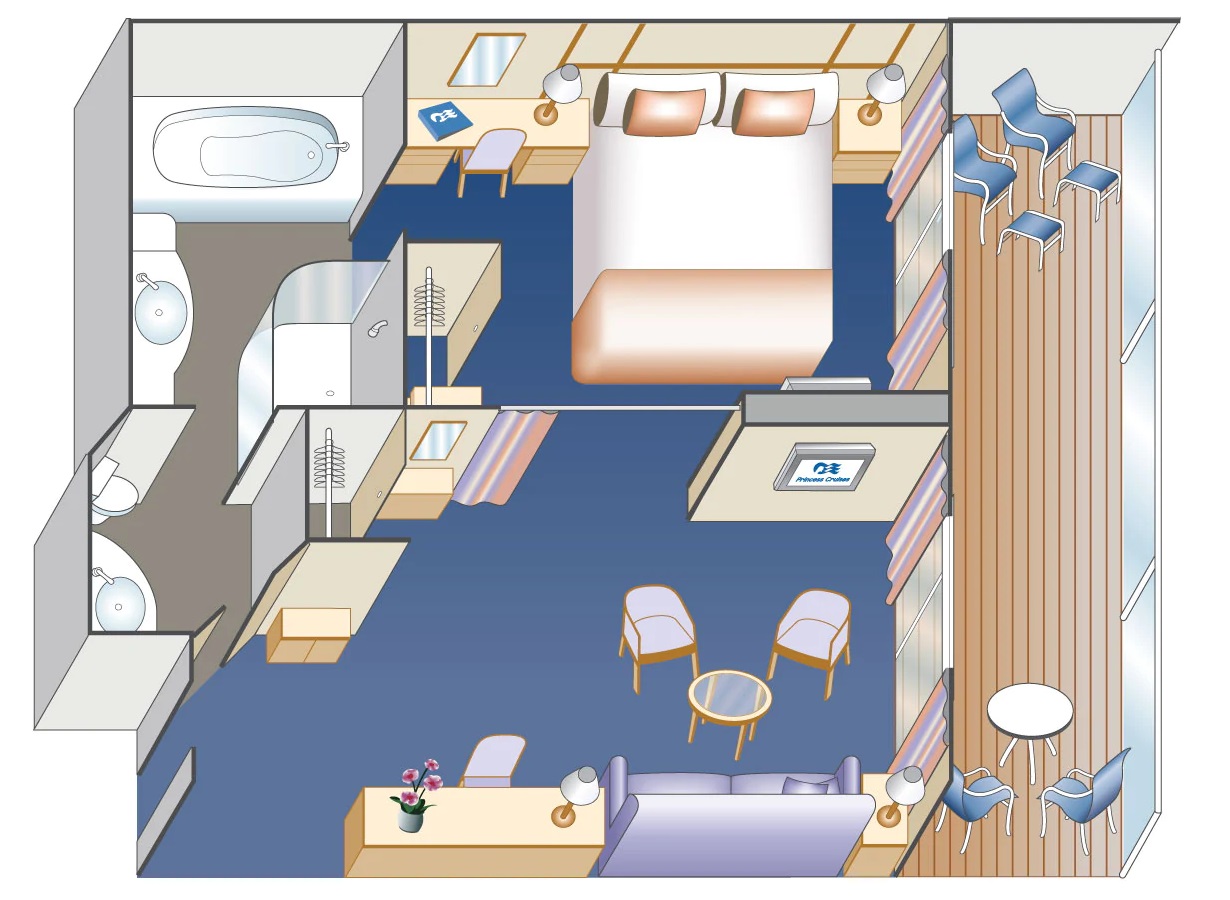 Suite Penthouse avec balcon