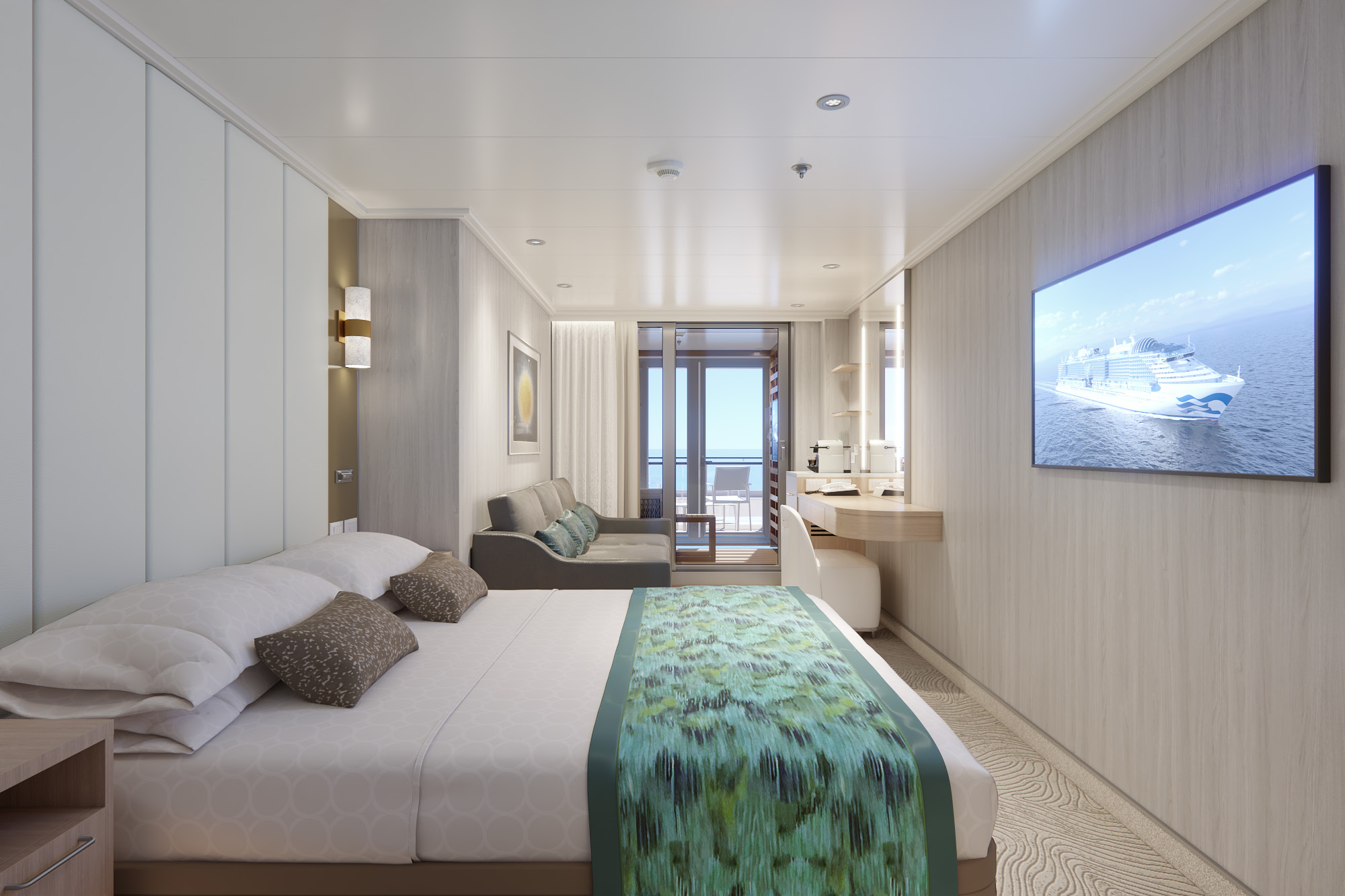 Mini-suite avec terrasse cabana