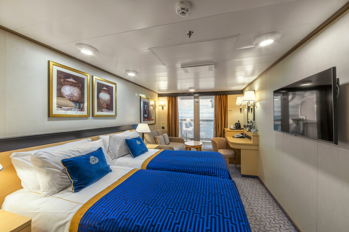 Cabine avec balcon