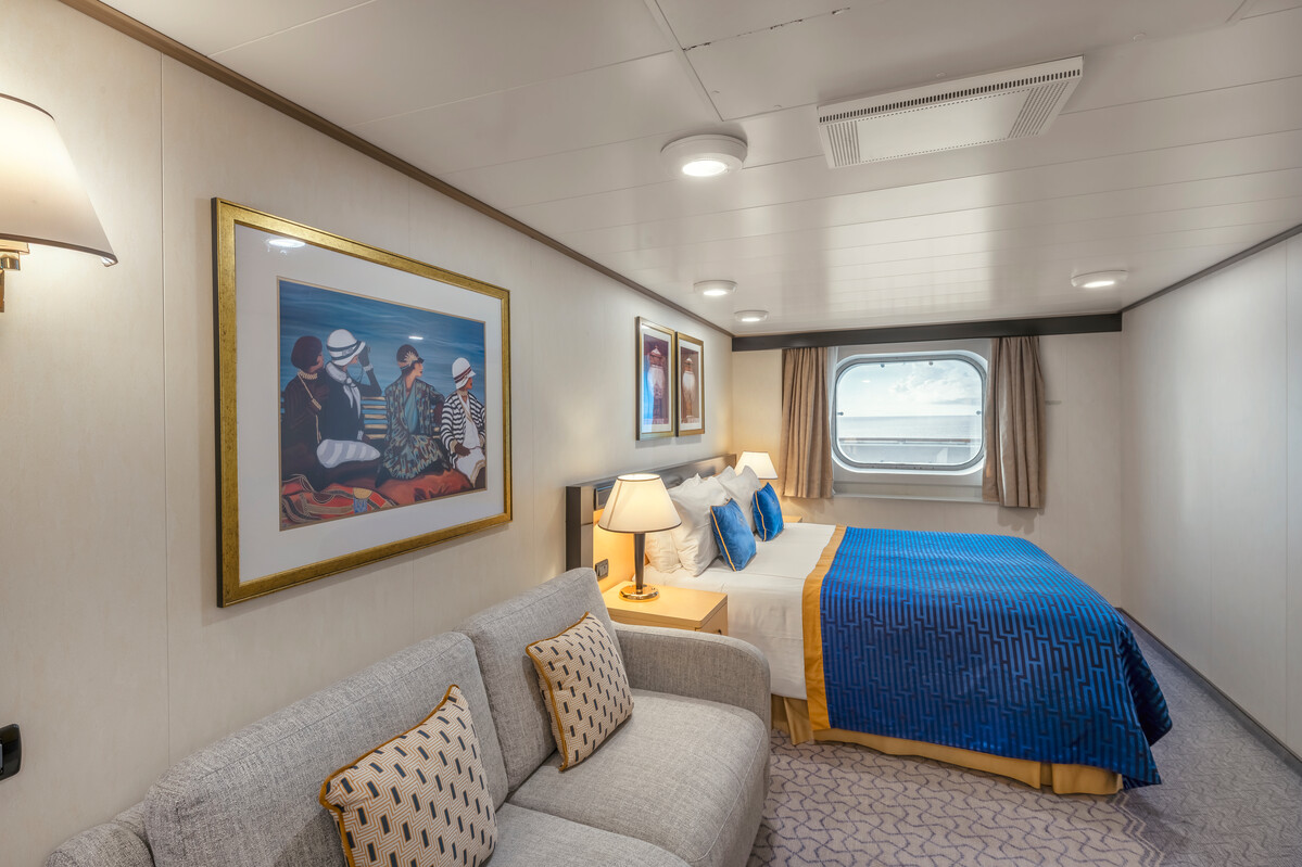 Cabine avec vue sur mer