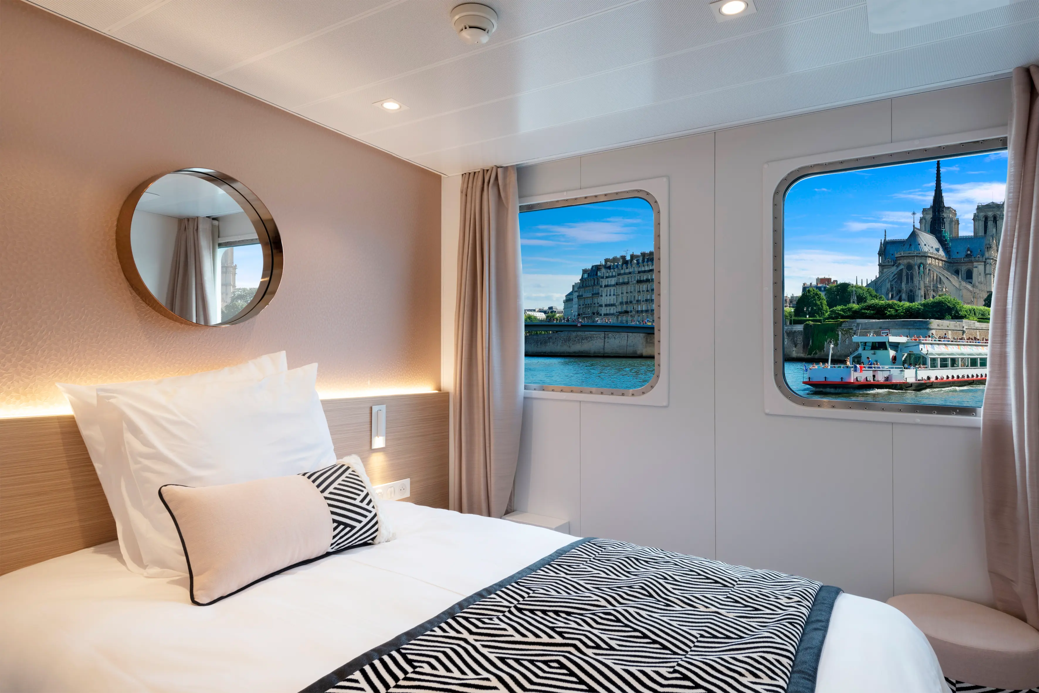 CABINE DE CATEGORIE C AVEC UN LIT SIMPLE SUR LE PONT PRINCIPAL