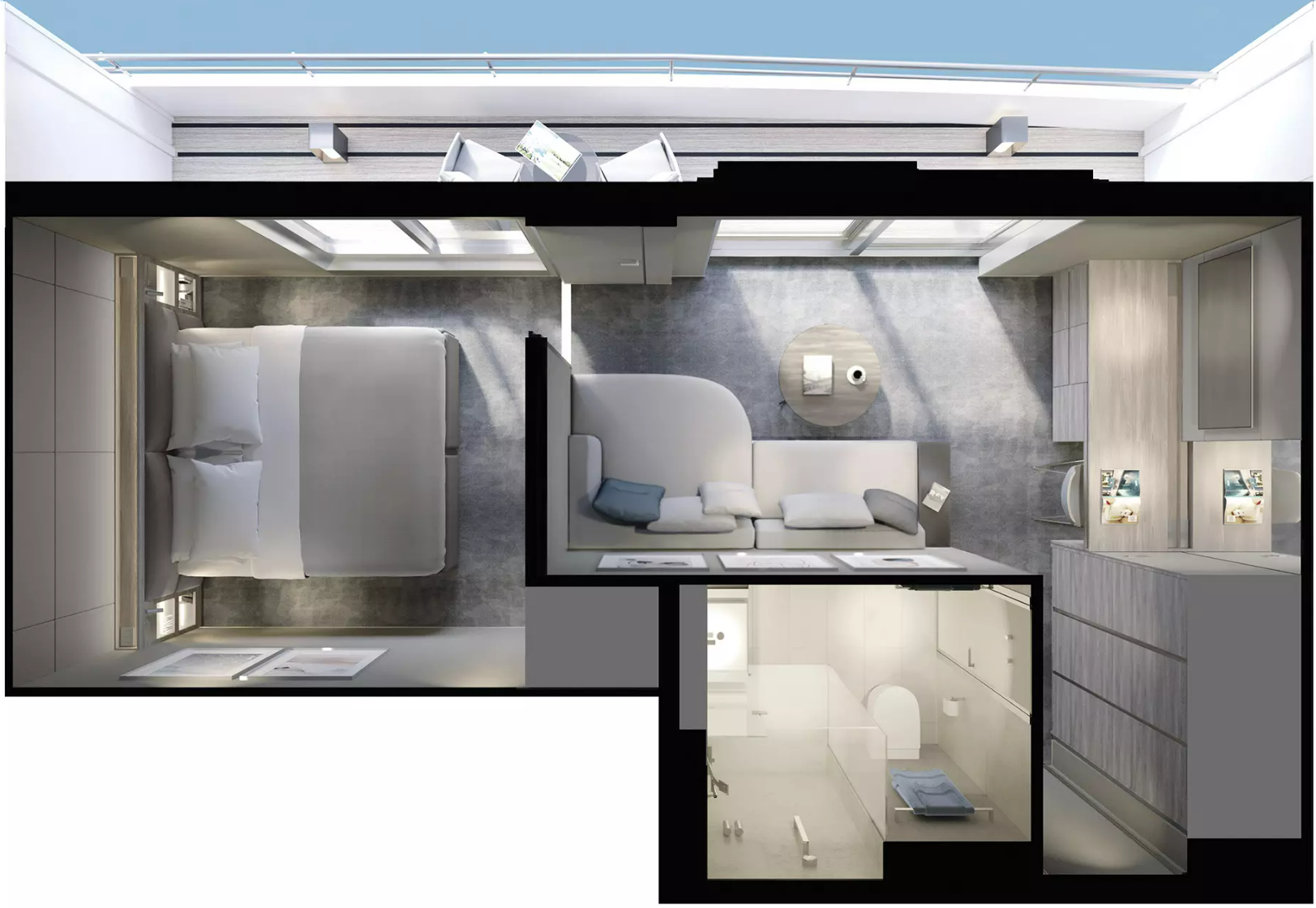 Deluxe suite avec balcon