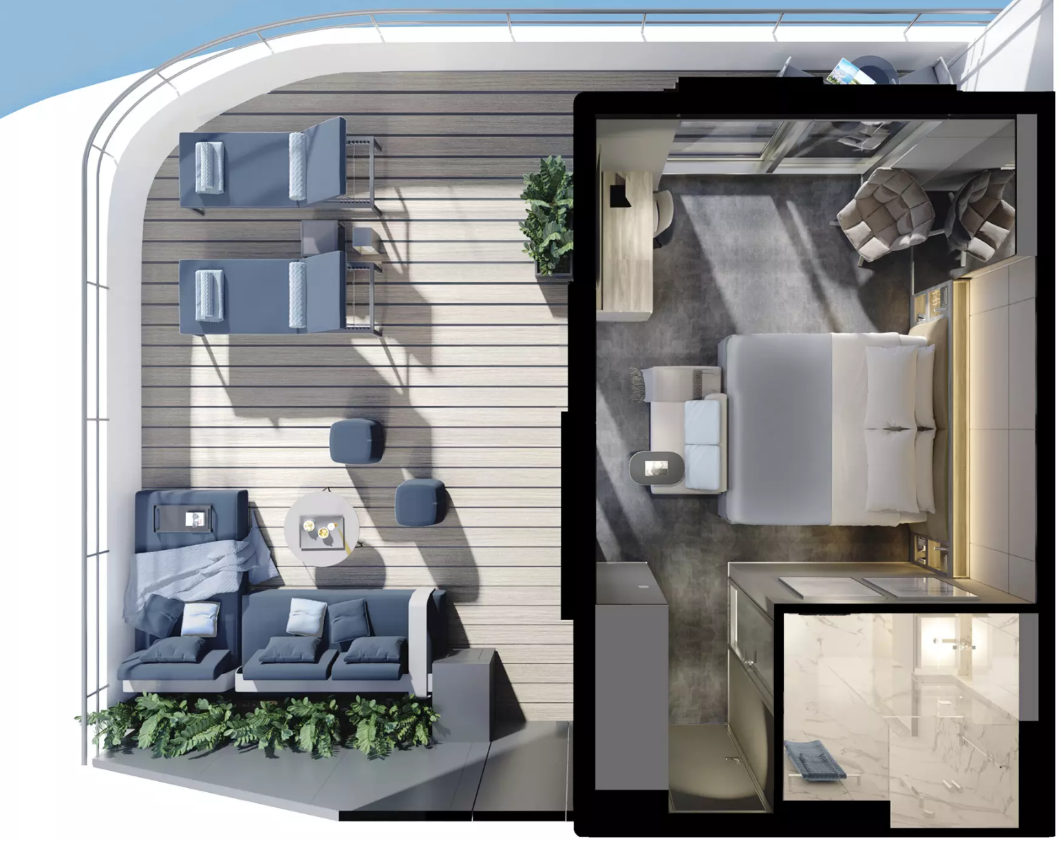 Suite avec Terrace