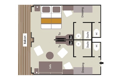 Suite Prestige sur le pont 6