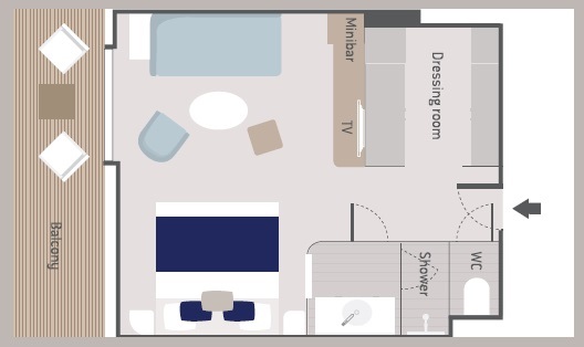 Suite Privilège sur le pont 6