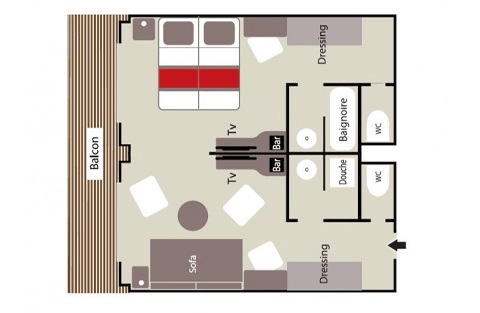 Suite Prestige sur le pont 5