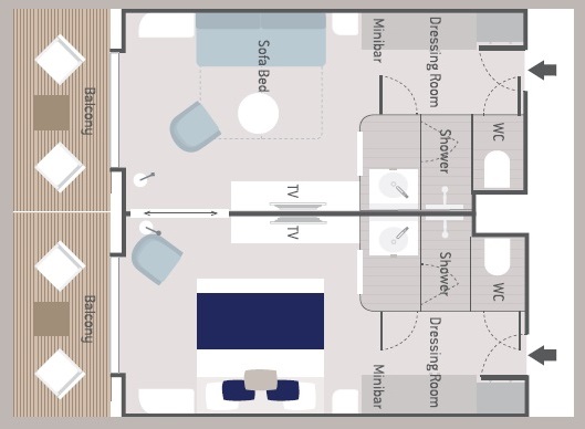 Suite Prestige sur le pont 5