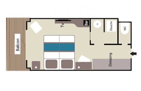 Cabine Prestige Pont 6