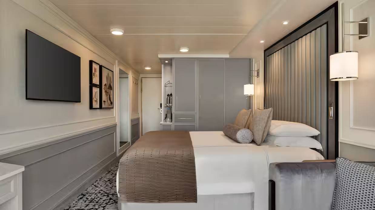 Cabine de luxe avec vue sur mer