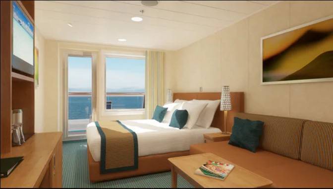 Cabine avec balcon