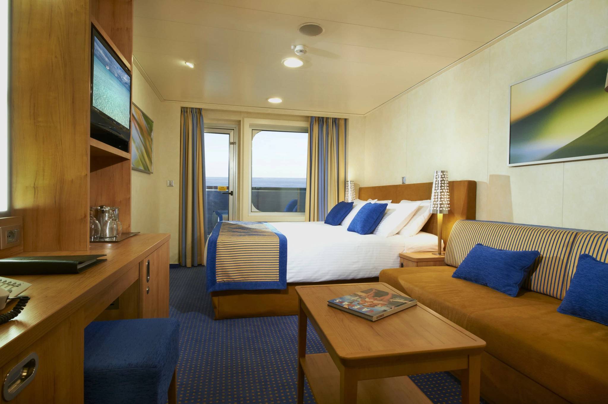 Cabine avec balcon