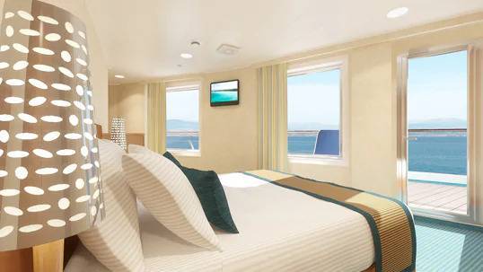 Cabine Vista premium avec balcon