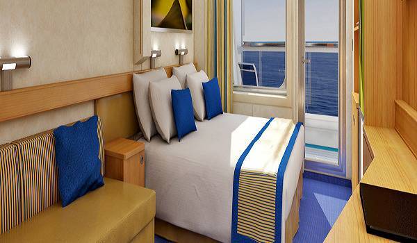 Cabine avec balcon