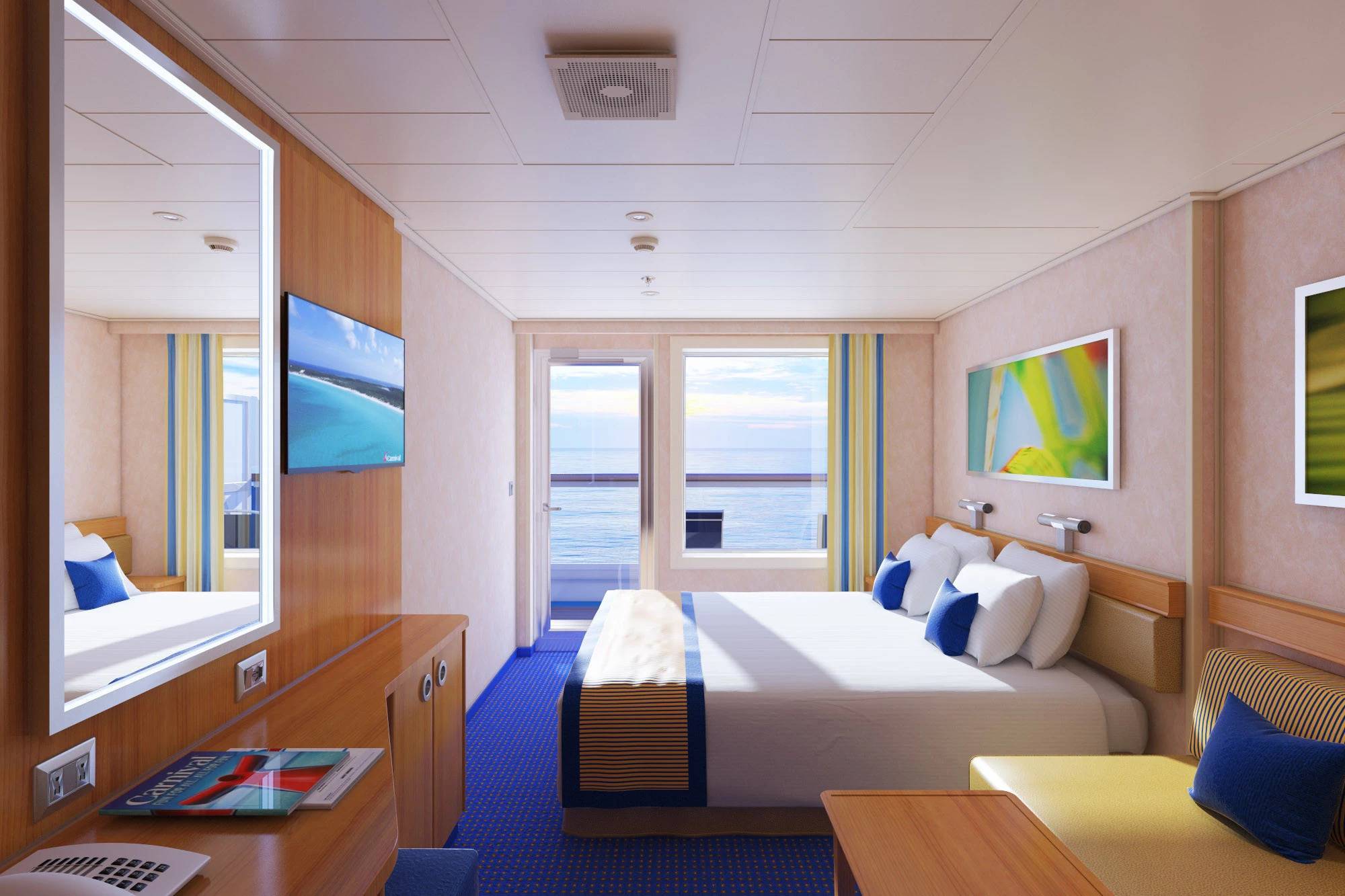 Cabine avec balcon