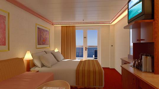 Cabine avec balcon