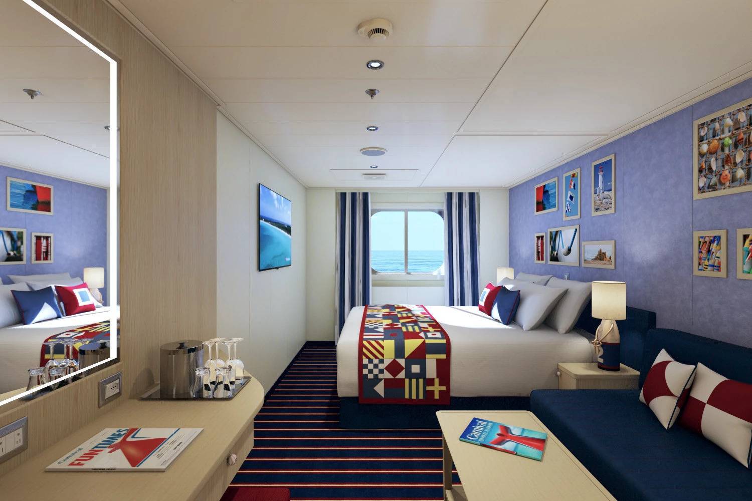Cabine de luxe Family Harbor avec vue sur océan