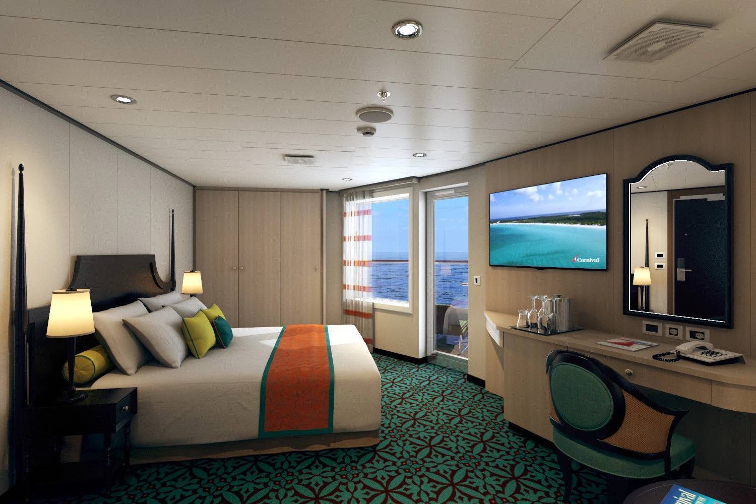 Cabine Havana Premium avec vue du balcon