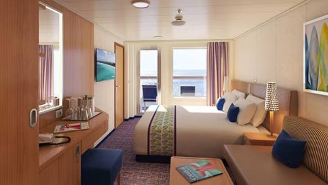 Cabine avec balcon