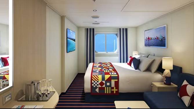 Cabine luxueuse Family Harbor avec vue sur océan