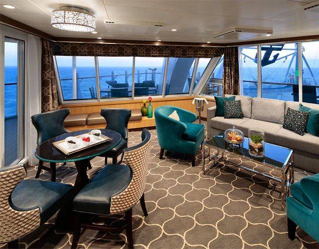 Suite AquaTheater avec grand balcon - 2 Chambres   