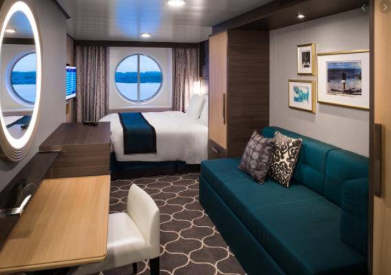 Cabine avec vue sur mer