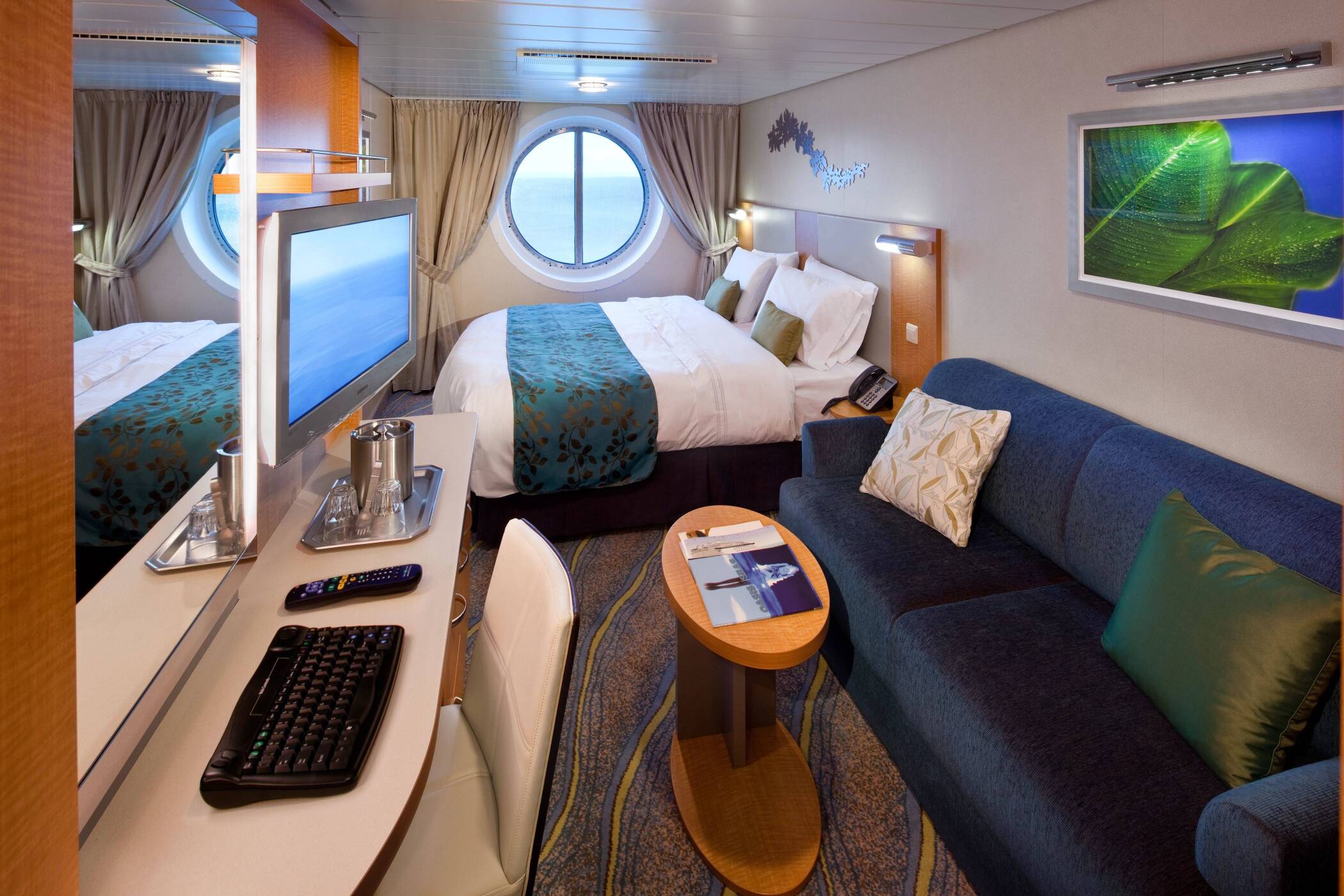 Cabine avec vue sur mer