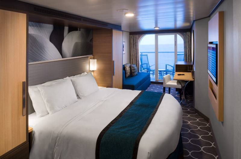 Cabine à balcon avec vue sur mer