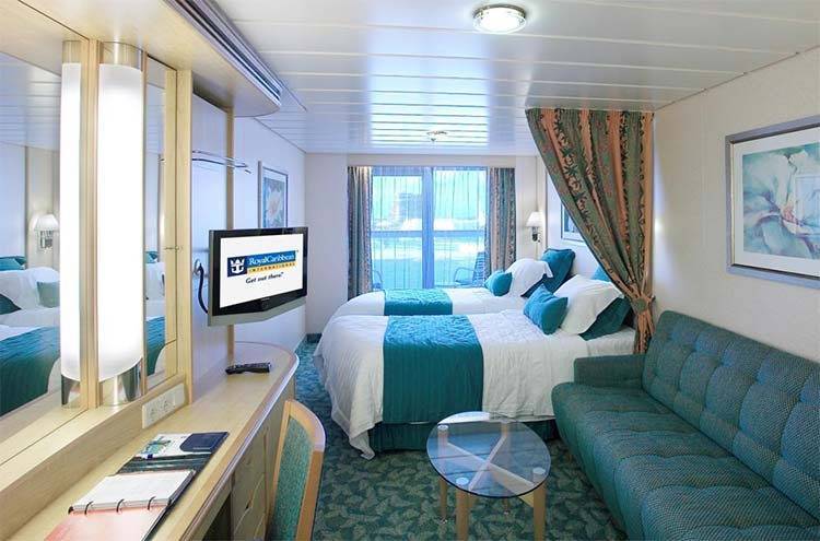 Cabine à balcon avec vue sur mer