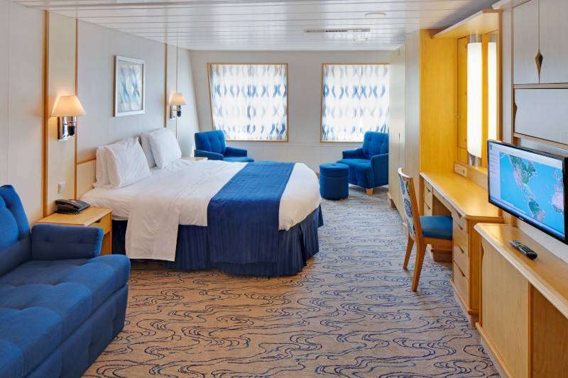 Cabine ultra spacieuse avec vue sur mer