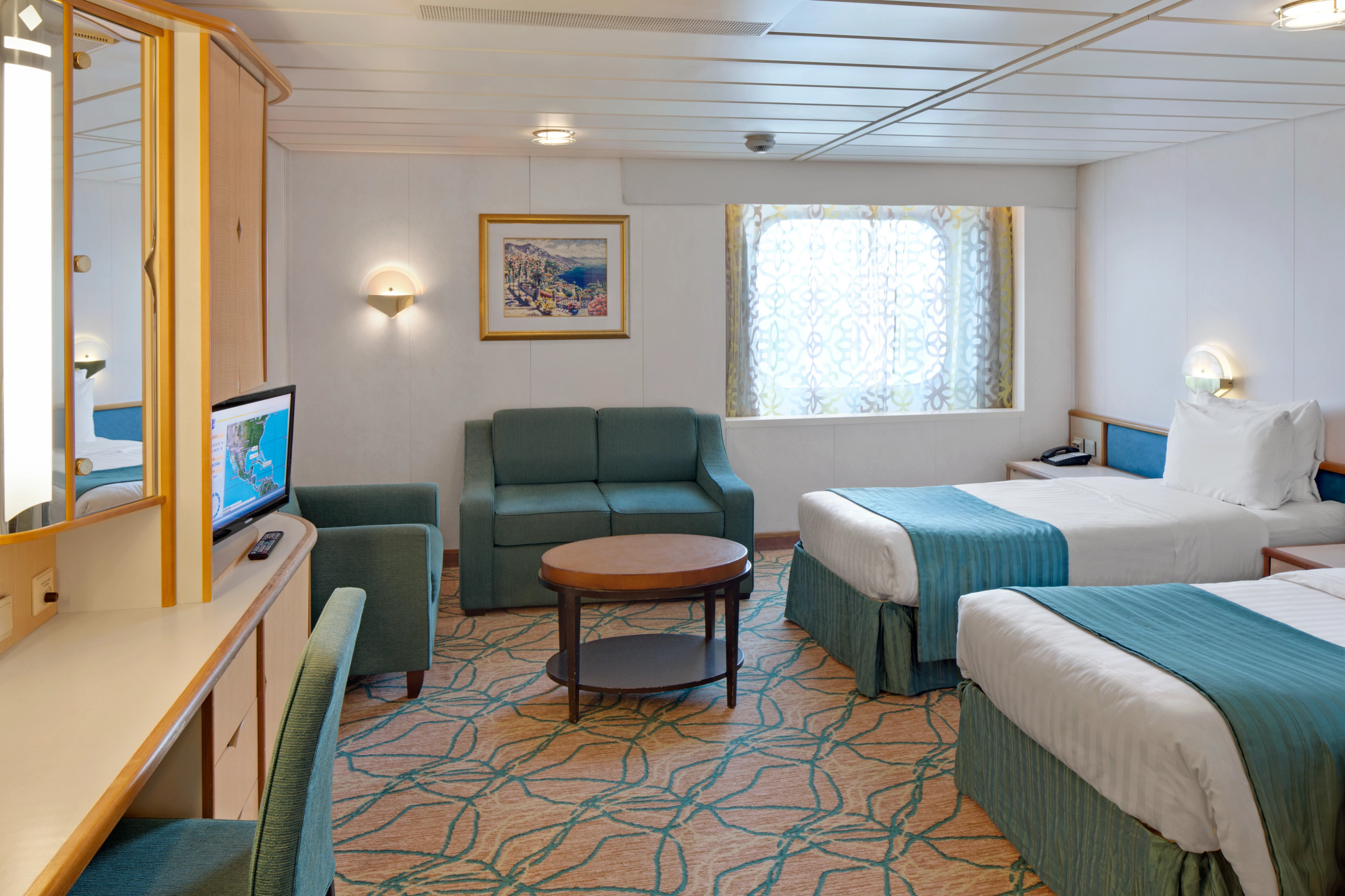 Cabine avec vue sur mer