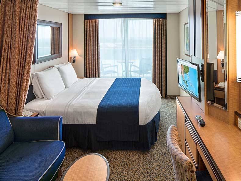 Cabine à balcon avec vue sur mer