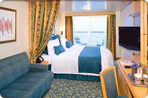 Cabine à balcon avec vue sur mer