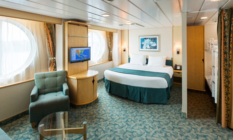 Cabine ultra spacieuse avec vue sur mer