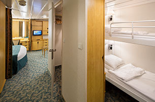 Cabine intérieure spacieuse