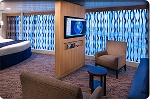 Suite panoramique avec vue sur mer (sans balcon)