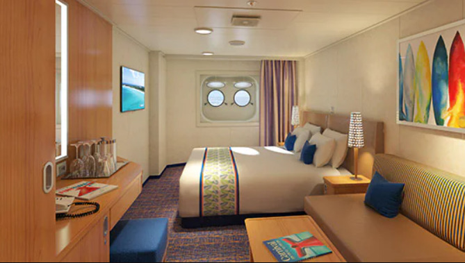 Cabine avec hublot