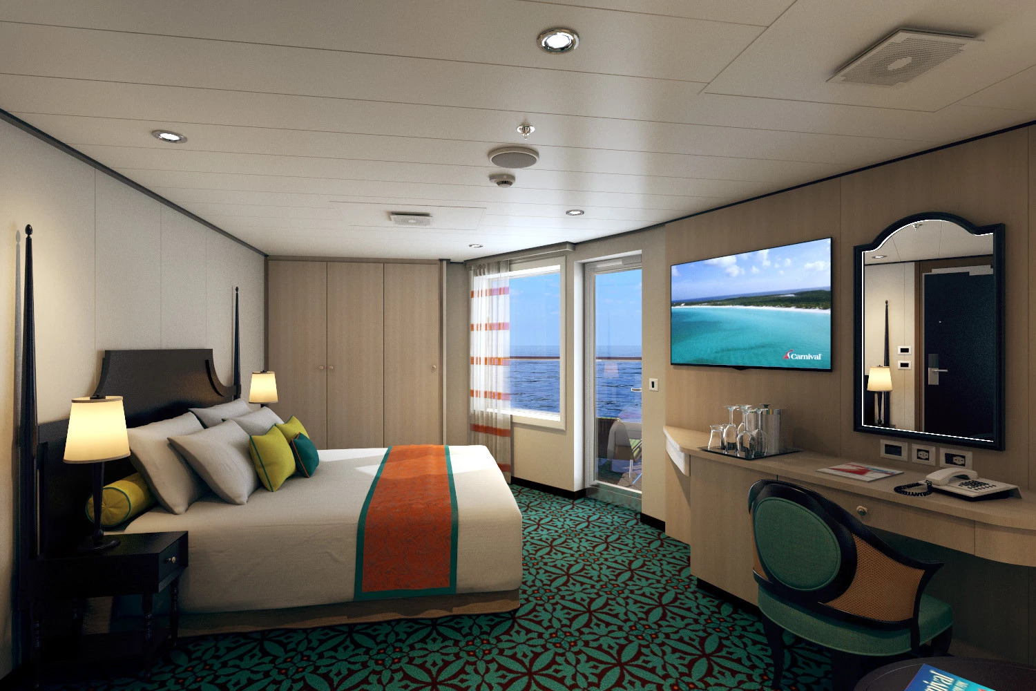Cabine Havana Premium avec vue du balcon