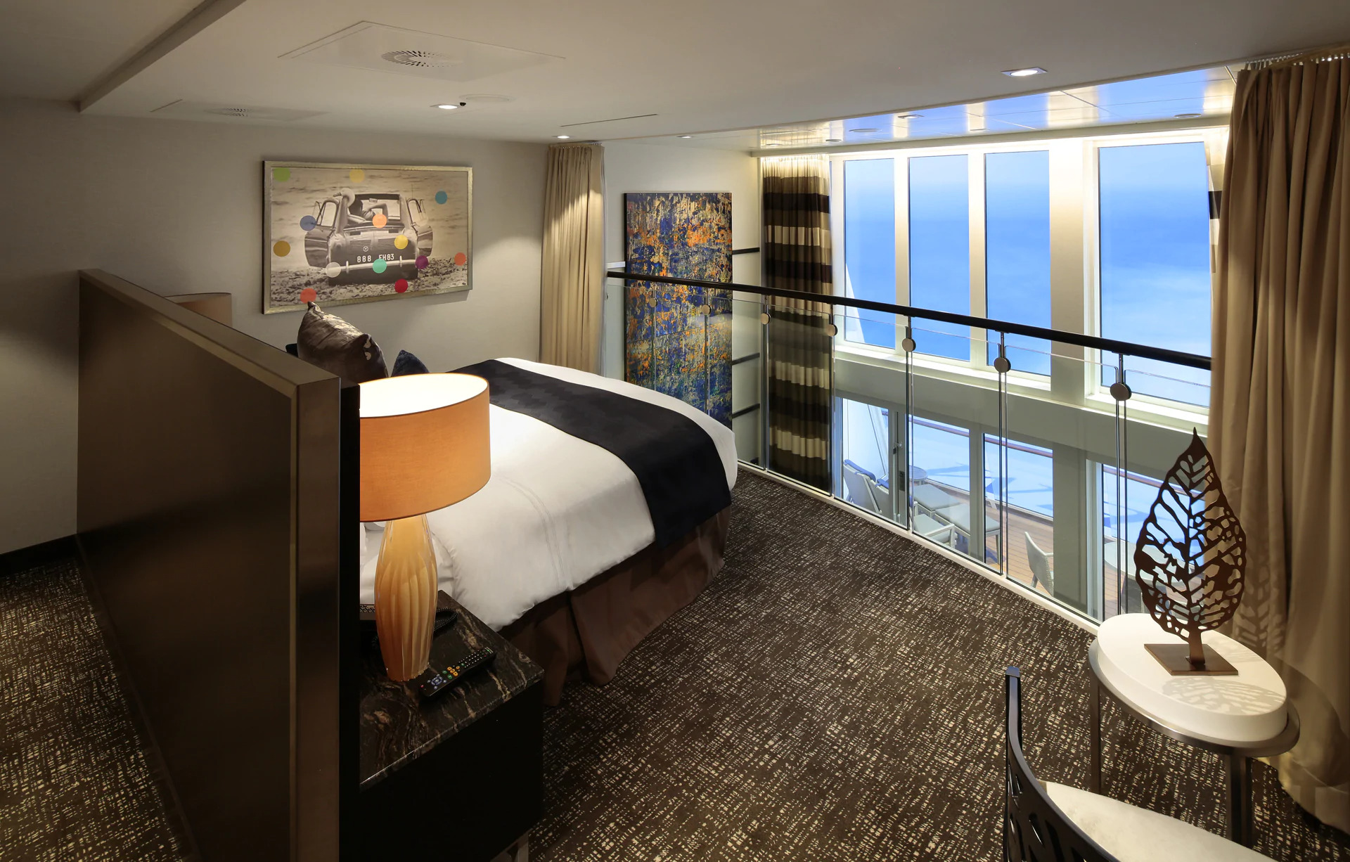 Grande suite Loft avec balcon