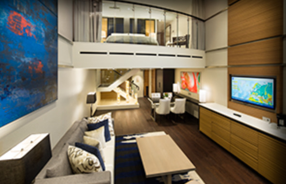 Suite Sky Loft avec balcon