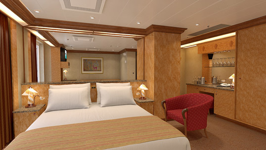 Cabine premium avec balcon