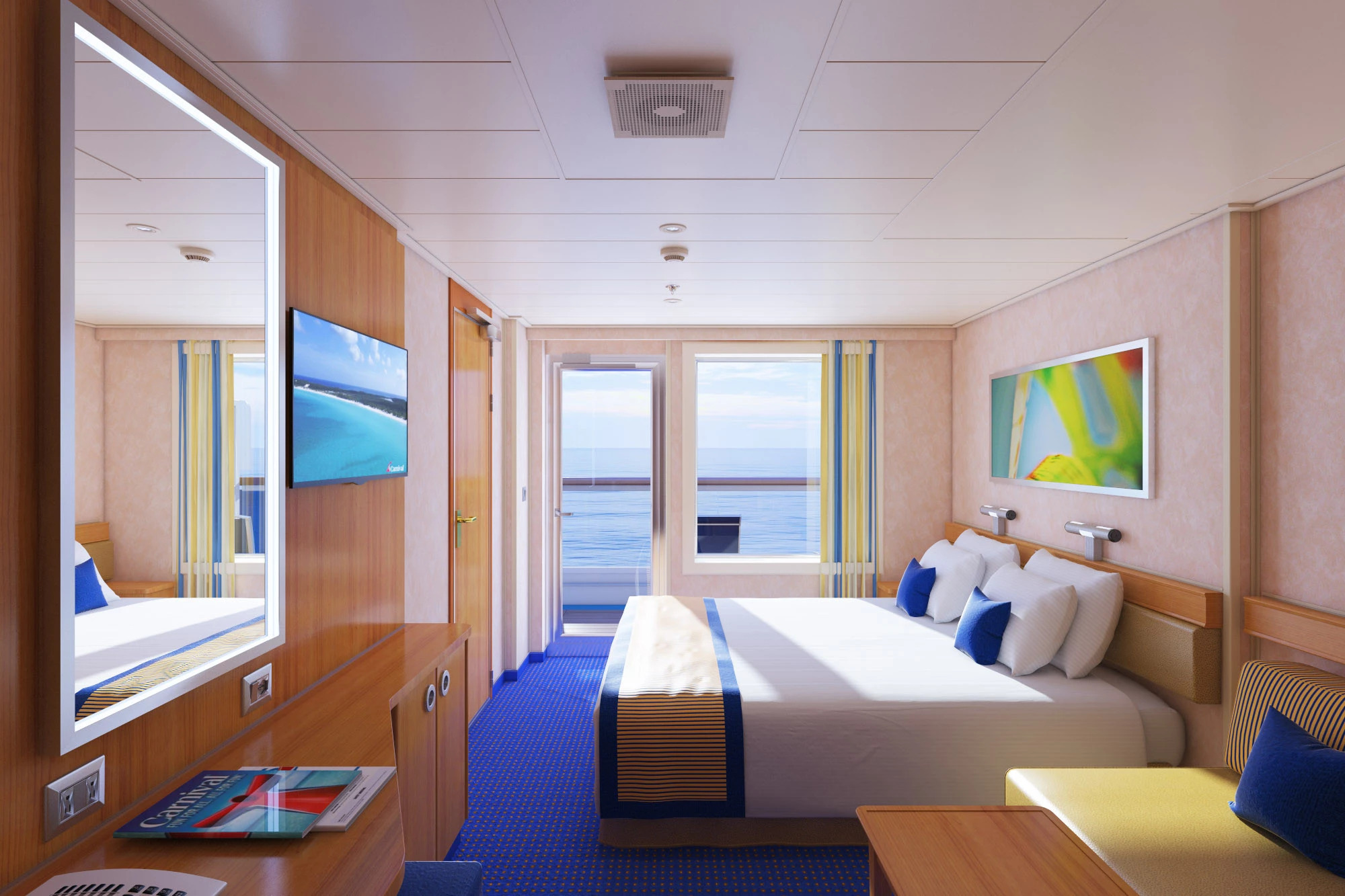 Cabine avec balcon