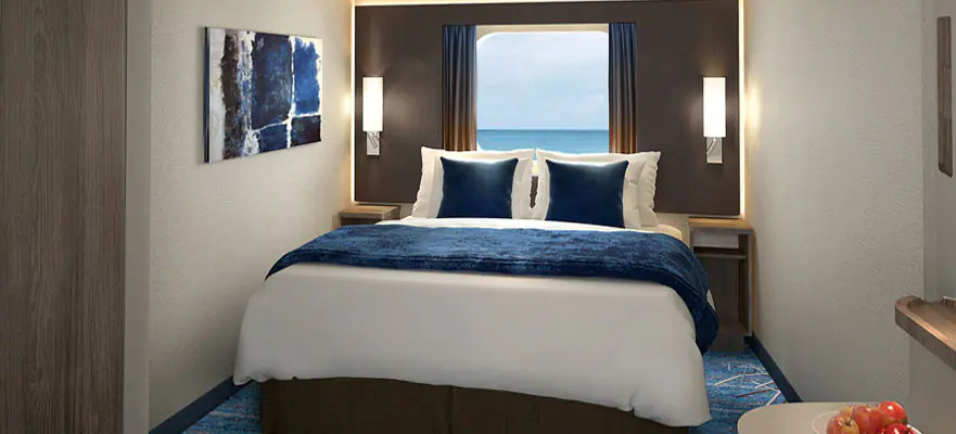 Cabine familiale avec vue sur mer