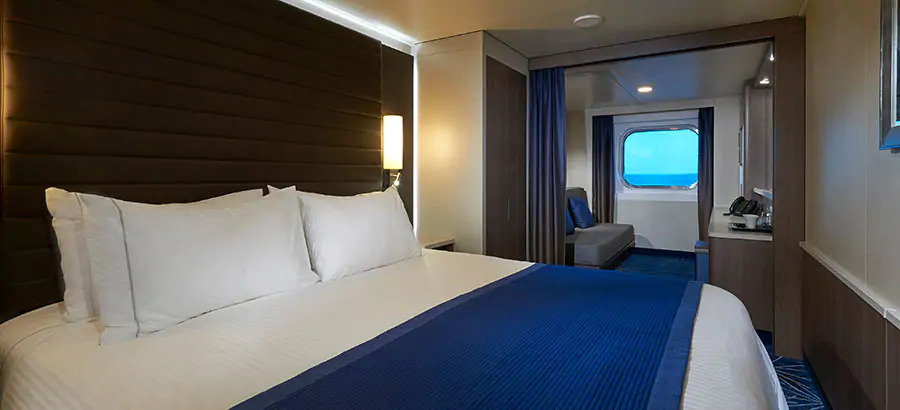 Cabine familiale avec vue sur mer