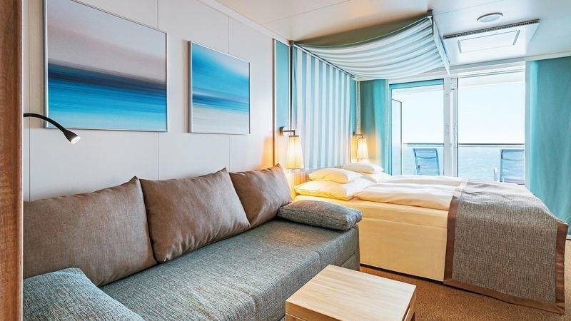 Garantie Verandakabine Deluxe mit Lounge
